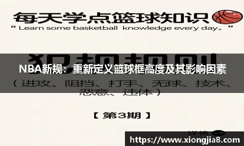 NBA新规：重新定义篮球框高度及其影响因素
